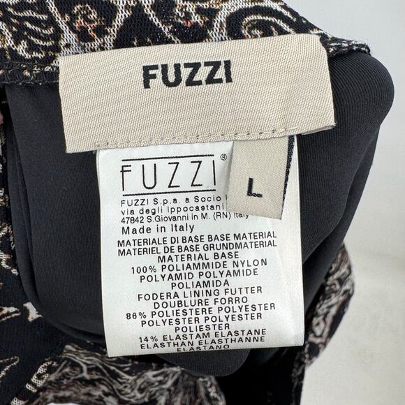 FUZZI John Paul Gaultier Mesh Dress L Sheath Stretch Sheer Whimsigoth Y2K Italy - Picture 8 of 8